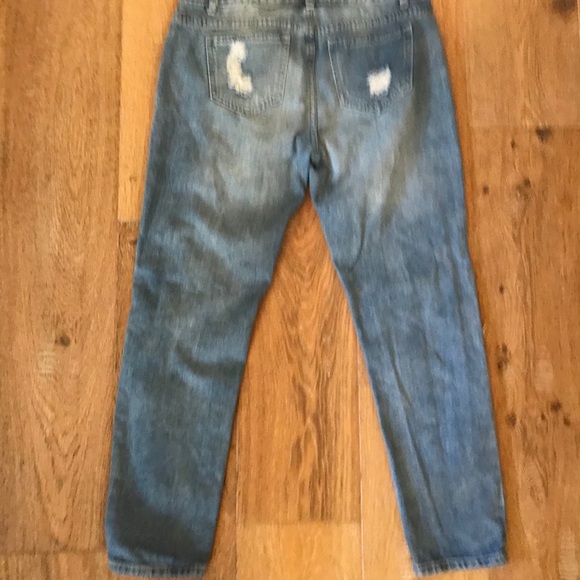 Distressed Bluenote Jeans Boyfriend CROP - Picture 5 of 5